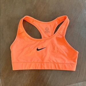 Nike Women's Bright Orange Sports Bra